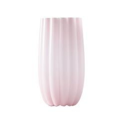 Pols Potten Vases | Vase Melon Large Verre Rose / O 20,5 X H 38 Cm - Pols Potten