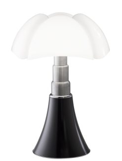 Martinelli Luce Led | Lampe De Table Pipistrello Medium Led / H 50 A 62 Cm - Gae Aulenti, 1965 - Martinelli Luce