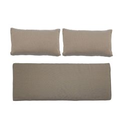 Bloomingville Deco Textile | Housse De Coussin Tissu / Pour Canape Mundo - Set De 3 Housses (Sans Garnissage) - Bloomingville