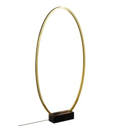 Nemo Led | Lampe Ellisse Led Metal / L 70 X H 135 Cm - Anneau A Suspendre Ou Poser - Nemo