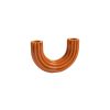 & klevering Bougeoirs, Photophores | Chandelier Churros Ceramique Marron / 16.5 X 4 X H 10.5 Cm - & Klevering