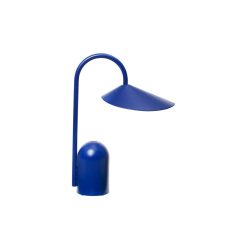 Ferm Living Lampes Sans Fil | Lampe Sans Fil Rechargeable Arum Led Metal Bleu - Ferm Living