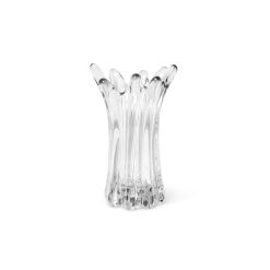 Ferm Living Vases | Vase Holo Verre Transparent / O 15 X H 23 Cm - Souffle Bouche - Ferm Living