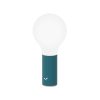 Fermob Suspensions | Lampe Exterieur Sans Fil Rechargeable Aplo Led Metal Bleu - Fermob