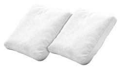 Kartell Deco Textile | Coussin Plastics Duo Tissu Blanc Lot De 2 - Kartell