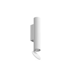 Flos Led | Applique Flauta Riga Indoor Metal / Led - H 22,5 Cm - Rayures Verticales - Flos