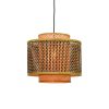 GOOD&MOJO Suspensions | Suspension Bhutan Fibre Vegetale Bois Beige / Bambou / O 40 Cm - Good&Mojo