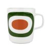 Marimekko Tasses Et Mugs | Mug Melooni Ceramique Vert / 25 Cl - Marimekko