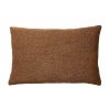 Ethnicraft Deco Textile | Coussin D'Exterieur Boucle Tissu Marron / 60 X 40 Cm - Ethnicraft