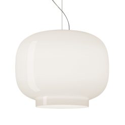 Foscarini Suspensions | Suspension Chouchin Bianco N°1 Verre / My Light (Bluetooth) - O 40 Cm X H 31 Cm - Foscarini