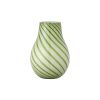 Bloomingville Vases | Vase Leona Verre Vert / O 16,5 X H 23 Cm - Bloomingville