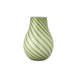 Bloomingville Vases | Vase Leona Verre Vert / O 16,5 X H 23 Cm - Bloomingville