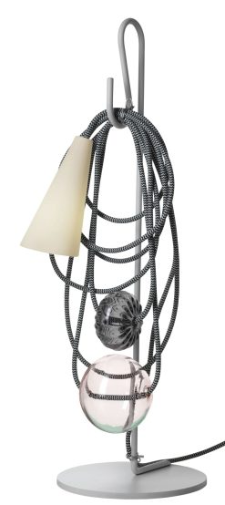 Foscarini Lampes De Table | Lampe De Table Filo Metal Verre Ceramique Multicolore / H 58 Cm - Foscarini