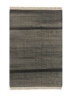 Nanimarquina Tapis | Tapis D'Exterieur Tres Tissu Noir / 170 X 240 Cm - Nanimarquina