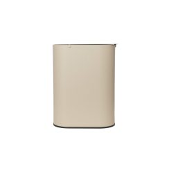 Ferm Living Nettoyage Et Rangement | Poubelle Enkel Metal Beige 19 Litres / L 21 X P 39 X H 50 Cm - Ferm Living