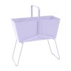 Fermob Separations Et Cloisons Mobiles | Jardiniere Basket Metal Violet Haute / L 70 X H 84 Cm - Fermob