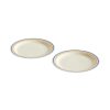 Hay Assiettes | Assiette Sobremesa Ceramique Bleu / O 24,5 - Set De 2 / Gres - Hay