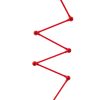 JieldÉ Lampadaires | Lampadaire Loft Zigzag Metal Rouge / 6 Bras - H Max 240 Cm - Jielde