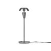 Ferm Living Lampes De Table | Lampe De Table Tiny Long Gris Argent Metal / H 42 Cm - Orientable - Ferm Living