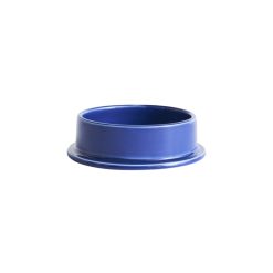 Hay Bougeoirs, Photophores | Bougeoir Column Large Ceramique Bleu / Pour Bougie Bloc - O 12,8 Cm - Hay