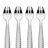 Alessi Couverts | Fourchette A Huitres Colombina Fish Metal / Set De 4 - Alessi