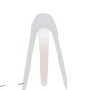 Martinelli Luce Led | Lampe De Table Cyborg Led Metal Blanc - Martinelli Luce