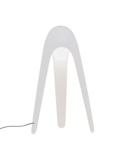 Martinelli Luce Led | Lampe De Table Cyborg Led Metal Blanc - Martinelli Luce