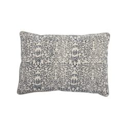 Bloomingville Coussins | Coussin Jesi Tissu Noir / 60 X 40 Cm - Bloomingville