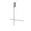 Flos Plafonniers | Plafonnier Coordinates C1 Gris Argent Metal Led / L 78 X H 123 Cm - Flos