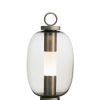 Ethimo Luminaires D'Exterieur | Lampe Exterieur Sans Fil Rechargeable Lucerna Led Verre Gris - Ethimo