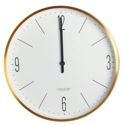 House Doctor Horloges | Horloge Murale Clock Couture Metal Or / O 30 Cm - House Doctor