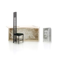 Vitra Objets Deco Et Cadres-Photos | Miniature Hill House 1 Bois Noir / Mackintosh (1903) - Vitra