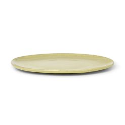 Ferm Living Assiettes | Assiette Flow Ceramique Jaune / O 27 Cm - Ferm Living