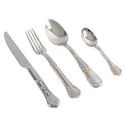 Seletti Couverts | Set De Couverts Kintsugi Metal Argent / 4 Pieces - Seletti