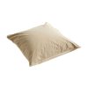 Hay Linge De Lit | Taie D'Oreiller 65 X 65 Cm Duo Tissu Marron / Coton Oeko-Tex - Hay