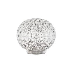 Kartell Plafonniers | Lampe De Table Mini Planet Led Plastique Transparent / O 16 X H 14 Cm - Kartell