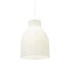 Muuto Suspensions | Suspension Strand Open Plastique Tissu Blanc / O 40 Cm - Resine Cocon - Muuto