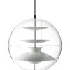 Verpan Suspensions | Suspension Panto Metal Plastique O 40 Cm - Panton 1977 - Verpan