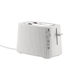 Alessi Electromenager | Grille-Pain Plisse Plastique Blanc / 2 Tranches - 850W - Alessi