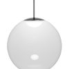 Tom Dixon Suspensions | Suspension Opal Led Plastique Blanc / O 50 Cm - Tom Dixon