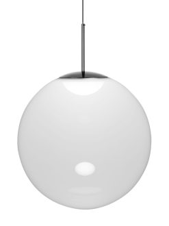 Tom Dixon Suspensions | Suspension Opal Led Plastique Blanc / O 50 Cm - Tom Dixon