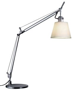 Artemide Lampes De Table | Lampe De Table Tolomeo Basculante Papier Beige - Artemide