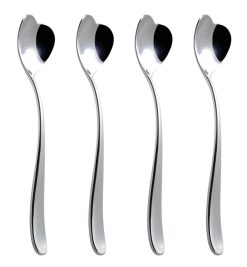 Alessi Couverts | Cuillere A Glace Big Love Metal / Set De 4 - Alessi