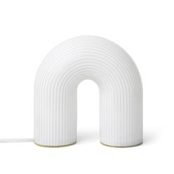 Ferm Living Lampes De Table | Lampe De Table Vuelta Led Verre Blanc / L 21 X H 21 Cm - Ferm Living