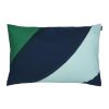 Marimekko Deco Textile | Housse De Coussin Savanni Tissu Bleu Vert / 60 X 40 Cm - Marimekko