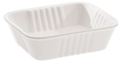 Seletti Plateaux Et Plats De Service | Plat Estetico Quotidiano Ceramique Blanc / 14 X 11 Cm - Seletti