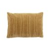 Bloomingville Deco Textile | Coussin Hillac Tissu Jaune / 50 X 35 Cm - Velours - Bloomingville