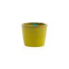 Unopiu Pots Et Plantes | Pot De Fleurs Pots Ceramique / Gres Emaille - O 30 X H 25 Cm / Fait Main - Unopiu