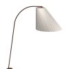 Emu Lampadaires | Lampadaire D'Exterieur Cone Led Metal Tissu Blanc Marron / H 271 Cm - Emu