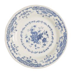 Bitossi Home Assiettes | Assiette Rose Ceramique Blanc Bleu / O 26 Cm - Bitossi Home